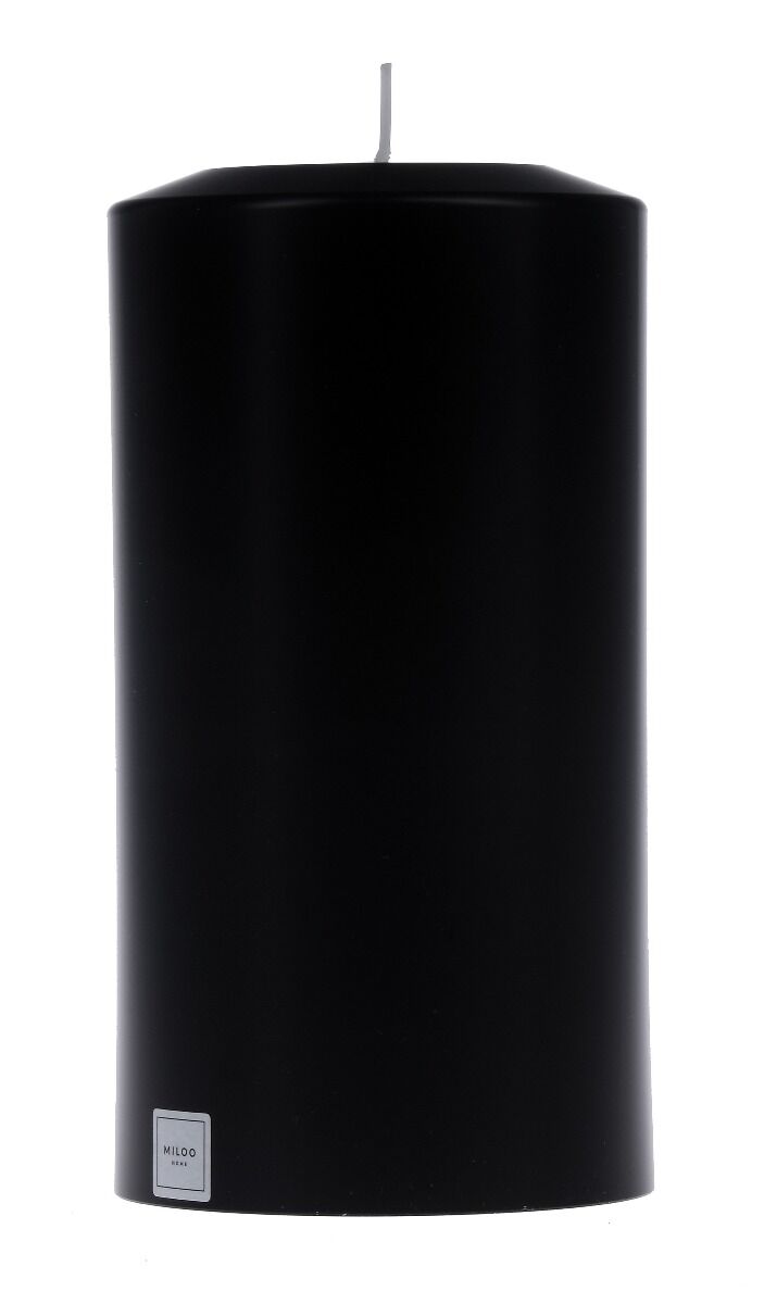 Świeca czarna Classic na Tealighty  10x18cm